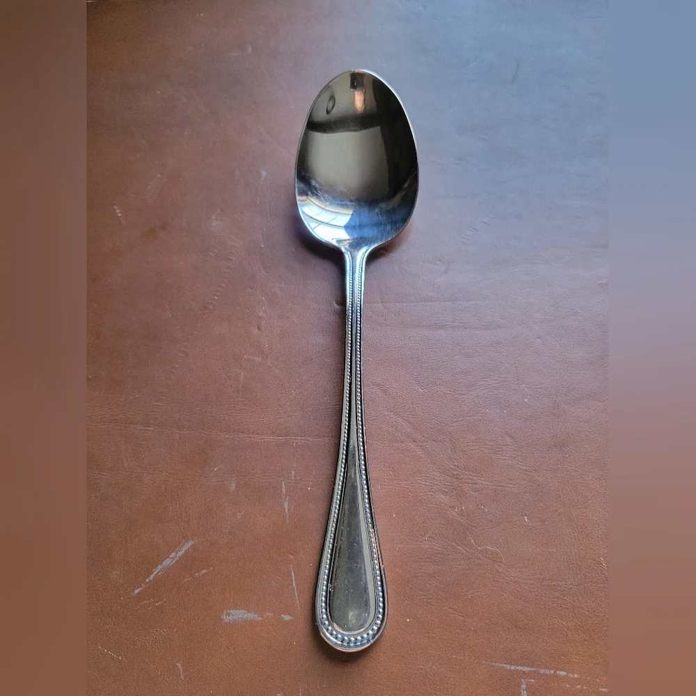 Towle BEADED Stainless 18/10 China Silverware Flatware Spoon